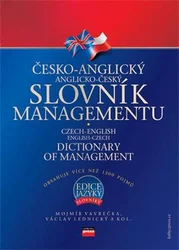 Kniha Česko-anglický, anglicko-český slovník managementu