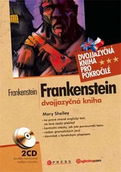 Kniha Frankenstein Dvojazyčná kniha