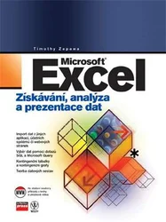 Kniha MS Excel získávání,analýza a prezentace