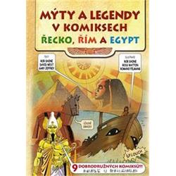 Kniha Mýty a legendy v komiksech Řecko, Řím, Egypt