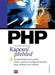 Kniha PHP kapesní přehled