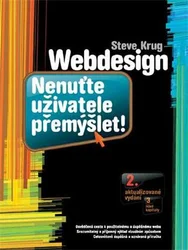 Kniha Web design Nenuťte uživatele přemýšlet!