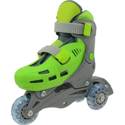 Kolieskové korčule TRISKATE BASIC veľkosť XS (27-30), zelené