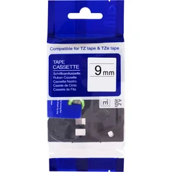 Kompatibilná páska PRINTLINE s Brother TZE-721, TZ-721, 9 mm, čierna tlač/zelený podklad