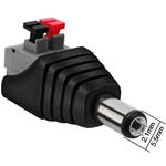 Konektor DC Conexpro 2,1x5,5 mm s pružinovou svorkou