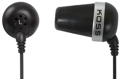 KOSS THE PLUG černé (doživotní) THE PLUG black - Sluchátka