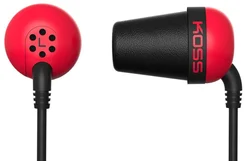 KOSS THE PLUG červené (doživotní) THE PLUG red - Sluchátka
