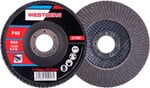 Kotouč lamelový brusný na kov, dřevo O 115 x 22,23 mm, zrnitost 40