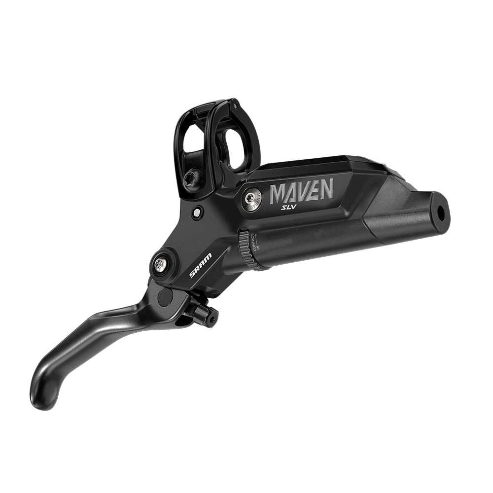 Kotoučová brzda SRAM Maven Silver - hliníková páčka, nerez šrouby - brzdový set přední