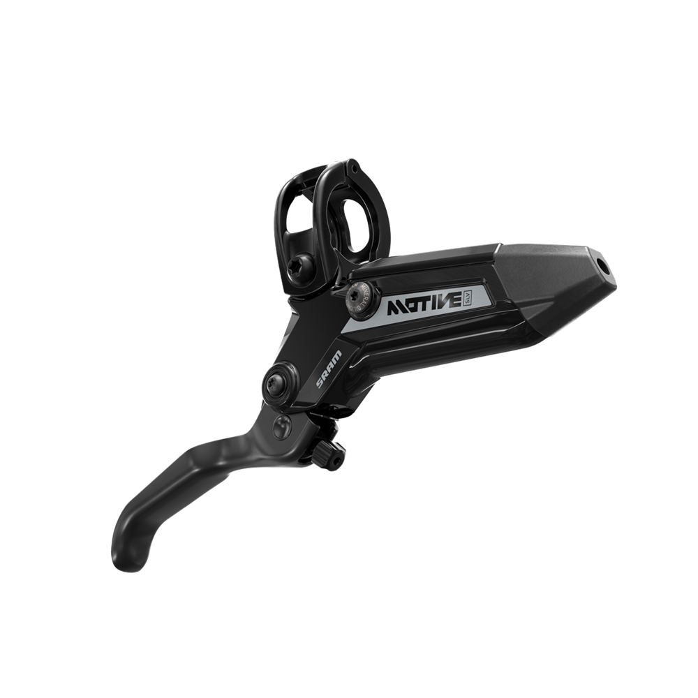 Kotoučová brzda SRAM Motive Silver - Black Ano, Bearing Lever,Tool Free Reach, Bleeding E
