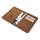 Kožená peněženka FIXED Smile Wallet XL se smart trackerem FIXED Smile Motion, hnědá