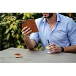Kožené pouzdro typu kniha FIXED ProFit pro Apple iPhone 7/8/SE (2020/2022), hnědé