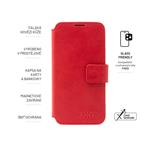 Kožené pouzdro typu kniha FIXED ProFit pro Samsung Galaxy A34 5G, červené