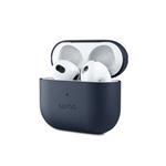 Kožené puzdro Epico Airpods 3 - modré