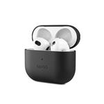 Kožené puzdro Epico Airpods 4 - čierne