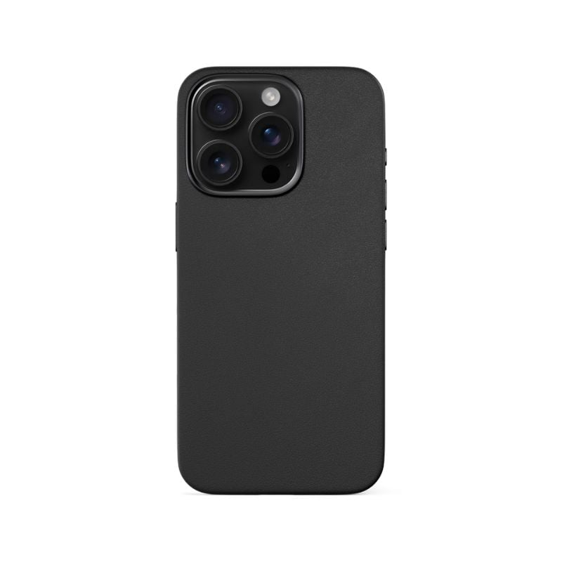 Kožené puzdro Epico Mag+ pre iPhone 16 Pro Max – čierne