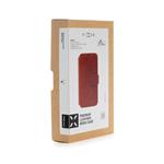 Kožené puzdro typu kniha FIXED ProFit pre Apple iPhone 14 Pro, červené