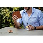 Kožené puzdro typu kniha FIXED ProFit pre Apple iPhone 7/8/SE (2020/2022), hnedé