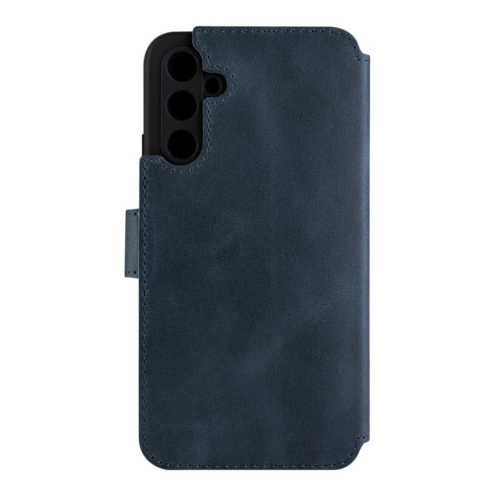 Kožené puzdro typu kniha FIXED ProFit pre Samsung Galaxy A34 5G, modré