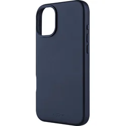 Kožený zadný kryt FIXED MagLeather s podporou MagSafe pre Apple iPhone 16 Plus, modrý