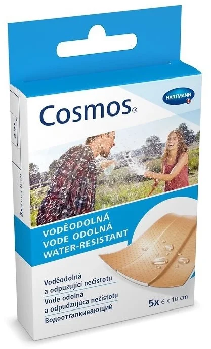 Kozmos vodotesné náplasti 5ks 6x10cm