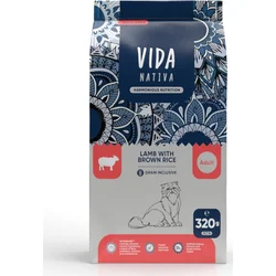 Kraftia VIDA NATIVA CAT Adult Lamb & Rice 320g granule pre mačky