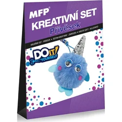 Kreativní set - přívěsek modrý
