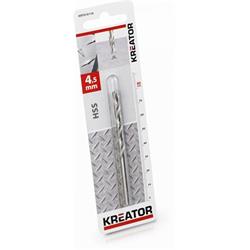 Kreator KRT010110 - HSS vrták do kovu 4,5x80 mm