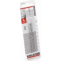 Kreator KRT010110 - vrták HSS do kovu 4,5x80 mm