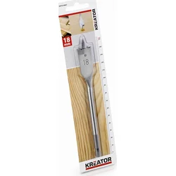 Kreator KRT010807 - Plochý vrták do dřeva 18 x 152 mm
