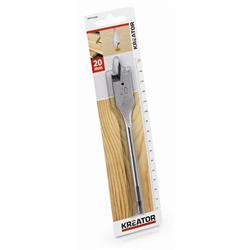 Kreator KRT010808 - Plochý vrták do dřeva 20 x 152 mm