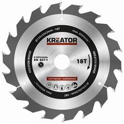 Kreator KRT020406 - Pilový kotúč na drevo 150 mm, 18T