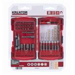 Kreator KRT064912 - Súprava bitov a vrtákov 50ks