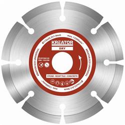 Kreator KRT080100 - Diamantový kotouč segmentový 115mm UNIVERZAL 3ks sada