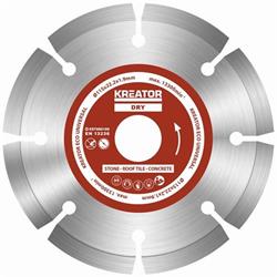 Kreator KRT080100 - Diamantový kotúčový segment 115mm UNIVERZAL sada 3ks