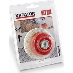 Kreator KRT150202 - Brúsna medená kefa M14 75 mm
