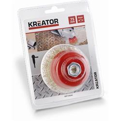 Kreator KRT150202 - Brusný měděný kartáč M14 75mm