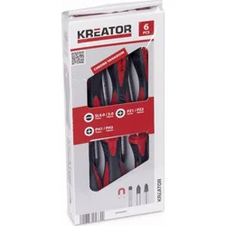 Kreator KRT400001 - Sada 6 skrutkovačov SL/PH/PZ