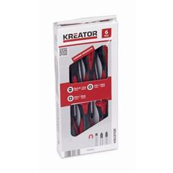 Kreator KRT400001 - Sada šroubováků 6ks SL/PH/PZ