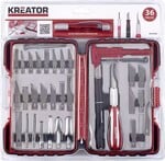 Kreator KRT452002 – Sada modelárskych nožov, 36 ks