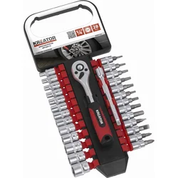 Kreator KRT500115 - 28-dielna 1/4" holá súprava