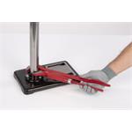Kreator KRT504102 - Hasák s čelistmi typu S, 420mm, čelisti 1,5"