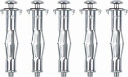 Kreator KRT619004 – Oceľové hmoždinky, 5 ks – 4 × 38 mm