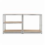 Kreator KRT674001 - Kovový regál 180 x 90 x 40cm, 5 polic, 875kg