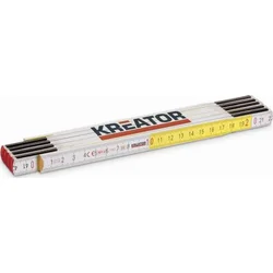 Kreator KRT701002 - Skladací drevený meter