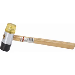 Kreator KRT904007 - Gumená/plastová palička 40 mm - Drevená rukoväť