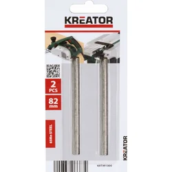 Kreator KRT991000 - 2 náhradné nože pre hoblík 82 mm