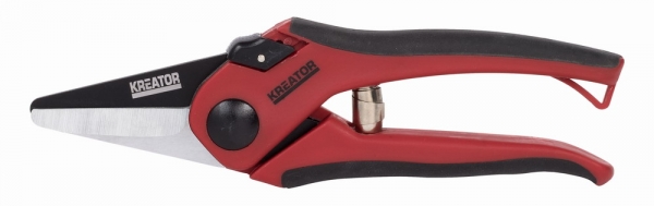 Kreator KRTGR1003 - Nůžky zahradnické 205mm přímé