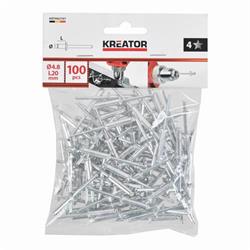 Kreator KRTH62707 - Odtrhávacie nity 4,8x20mm 100ks