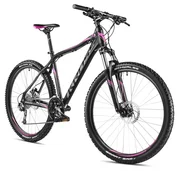 Kross 16 Lea R6 27,5" XS black/graphite/fuchsia matt